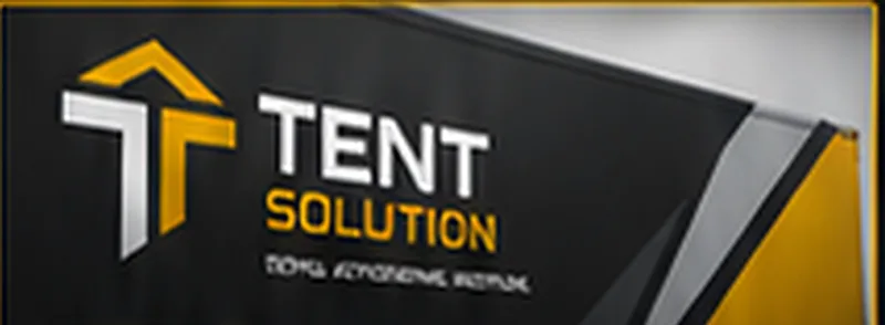 Брендированный тент с логотипом Tent Solution